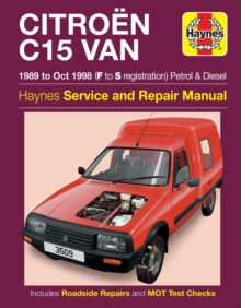 Citroen C15 Van Service and Repair Manual, Hardback Book Citroen C15 Van Service and Repair Manual, Hardback Book