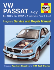 VW Passat (96-00) Service and Repair Manual, Hardback Book VW Passat (96-00) Service and Repair Manual, Hardback Book