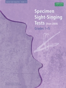 Specimen Sight-Singing Tests, Grades 1-5, Sheet music Book Specimen Sight-Singing Tests, Grades 1-5, Sheet music Book