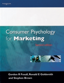 Consumer Psychology for Marketing, Paperback Book Consumer Psychology for Marketing, Paperback Book