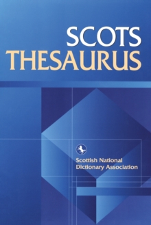 Scots Thesaurus, Paperback Book Scots Thesaurus, Paperback Book