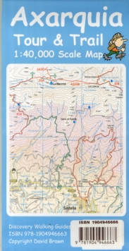 Axarquia (Costa Del Sol) Tour & Trail Map, Sheet map, folded Axarquia (Costa Del Sol) Tour & Trail Map, Sheet map, folded