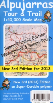 Alpujarras Tour & Trail Super-Durable Map, Sheet map, folded Book Alpujarras Tour & Trail Super-Durable Map, Sheet map, folded Book