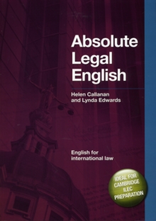Delta Business English - Absolute Legal English - English for International Law, Mixed media product Book Delta Business English - Absolute Legal English - English for International Law, Mixed media product Book