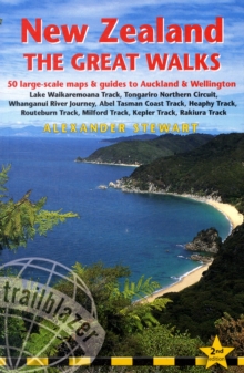 New Zealand : Route and Planning Guide with 50 Detailed Trekking Maps and 10 Town Plans, Paperback Book New Zealand : Route and Planning Guide with 50 Detailed Trekking Maps and 10 Town Plans, Paperback Book