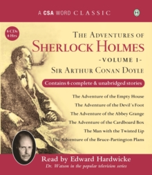 The Adventures of Sherlock Holmes : Volume 1, CD-Audio The Adventures of Sherlock Holmes : Volume 1, CD-Audio
