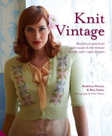 Knit Vintage, Hardback Book Knit Vintage, Hardback Book