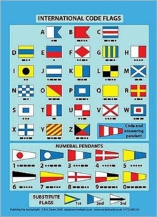 International Code Flags : Encapsulated Card with Meanings on Reverse, Cards Book International Code Flags : Encapsulated Card with Meanings on Reverse, Cards Book