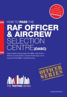 Royal Air Force Officer Aircrew and Selection Centre Workbook (OASC), Paperback Book Royal Air Force Officer Aircrew and Selection Centre Workbook (OASC), Paperback Book