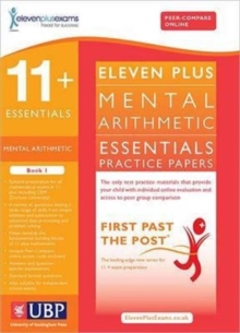 11+ Essentials Mental Arithmetic for CEM : Book 1, Paperback Book 11+ Essentials Mental Arithmetic for CEM : Book 1, Paperback Book