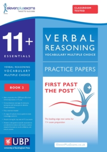11+ Essentials Verbal Reasoning, Vocabulary for Cem Multiple Choice : Book 2, Paperback Book 11+ Essentials Verbal Reasoning, Vocabulary for Cem Multiple Choice : Book 2, Paperback Book