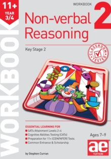 11+ Non-Verbal Reasoning Year 3/4 Workbook 2 : Including Multiple Choice Test Technique, Paperback Book 11+ Non-Verbal Reasoning Year 3/4 Workbook 2 : Including Multiple Choice Test Technique, Paperback Book