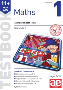 11+ Maths Year 4/5 Testbook 1 : Standard Short Tests, Paperback Book 11+ Maths Year 4/5 Testbook 1 : Standard Short Tests, Paperback Book