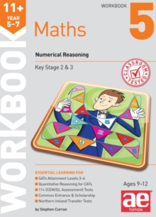11+ Maths Year 5-7 Workbook 5 : Numerical Reasoning, Paperback Book 11+ Maths Year 5-7 Workbook 5 : Numerical Reasoning, Paperback Book
