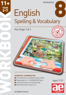 11+ Spelling and Vocabulary Workbook 8 : Advanced Level, Paperback Book 11+ Spelling and Vocabulary Workbook 8 : Advanced Level, Paperback Book