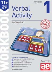 11+ Verbal Activity Year 5-7 Workbook 1 : Including Multiple Choice Test Technique, Paperback Book 11+ Verbal Activity Year 5-7 Workbook 1 : Including Multiple Choice Test Technique, Paperback Book