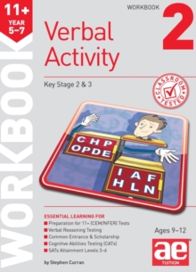 11+ Verbal Activity Year 5-7 Workbook 2 : Including Multiple Choice Test Technique, Paperback Book 11+ Verbal Activity Year 5-7 Workbook 2 : Including Multiple Choice Test Technique, Paperback Book