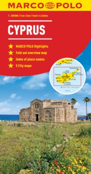 Cyprus Marco Polo Map, Sheet map, folded Book Cyprus Marco Polo Map, Sheet map, folded Book