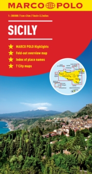 Sicily Marco Polo Map, Sheet map, folded Book Sicily Marco Polo Map, Sheet map, folded Book