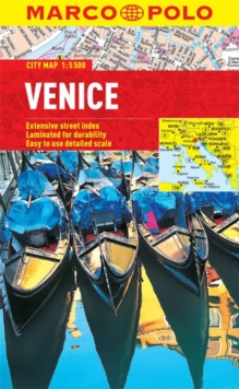 Venice City Map, Sheet map, folded Book Venice City Map, Sheet map, folded Book