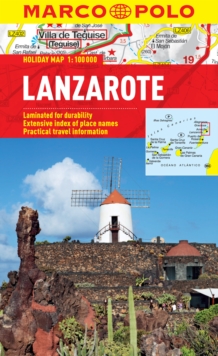 Lanzarote Marco Polo Holiday Map, Sheet map, folded Book Lanzarote Marco Polo Holiday Map, Sheet map, folded Book