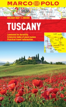 Tuscany Marco Polo Holiday Map, Sheet map, folded Book Tuscany Marco Polo Holiday Map, Sheet map, folded Book