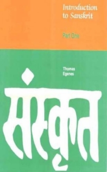 Introduction to Sanskrit : Pt. 1, Hardback Book Introduction to Sanskrit : Pt. 1, Hardback Book