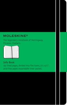 Moleskine Pocket Info Book, Notebook / blank book Book Moleskine Pocket Info Book, Notebook / blank book Book
