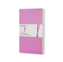 Moleskine Volant Pocket Plain Pink Magenta & Magenta, Multiple copy pack Book Moleskine Volant Pocket Plain Pink Magenta & Magenta, Multiple copy pack Book