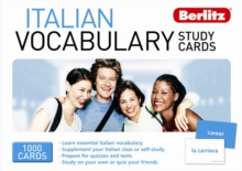 Berlitz: Italian Vocabulary Study Cards, Cards Book Berlitz: Italian Vocabulary Study Cards, Cards Book
