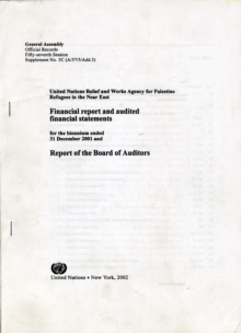 United Nations Relief and Works Agency for Palestine Refugees in the Near East