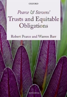 Pearce & Stevens' Trusts and Equitable Obligations
