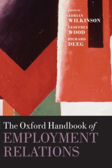 Oxford Handbook of Employment Relations