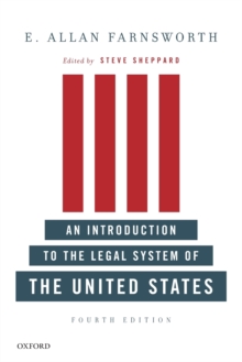 Introduction to the Legal System of the United States, Fourth Edition