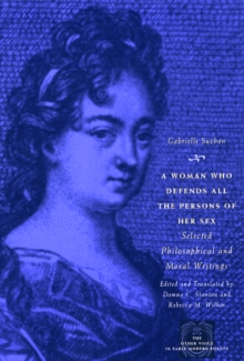 Woman Who Defends All the Persons of Her Sex
