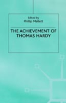Achievement of Thomas Hardy