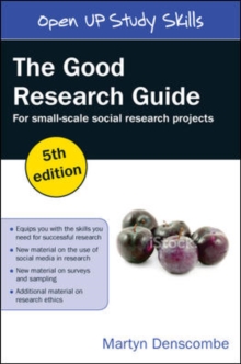 Good Research Guide: For Small-Scale Social Research Projects