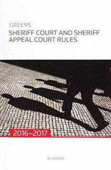 Greens Sheriff Court and Sheriff Appeal Court Rules