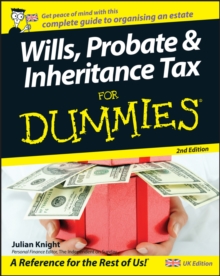 Wills Probate And Inheritance Tax For Dummies Julian Knight 9780470756294 Telegraph Bookshop