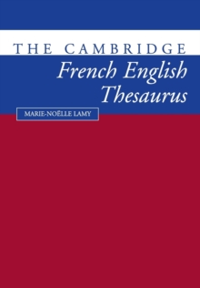 Cambridge French-English Thesaurus
