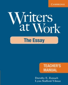 Writers at Work Teacher's Manual