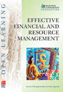 IMOLP Effective Financial and Resource Management