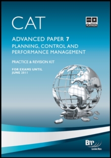 CAT - 7 Planning, Control and Performance Management