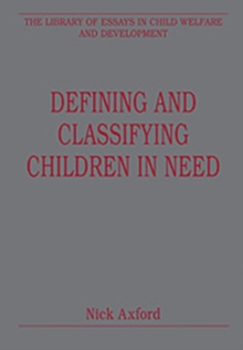 Defining and Classifying Children in Need
