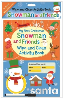 My First Christmas Wipe and Clean Activity Book) - Snowman and Friends