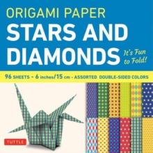 Origami Paper Stars and Diamonds