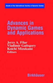 Advances in Dynamic Games and Applications