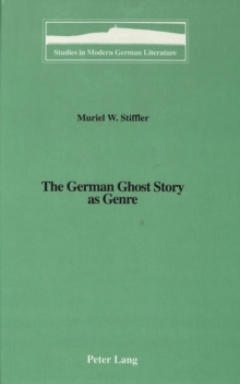 German Ghost Story as Genre