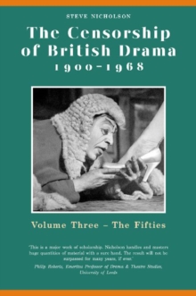 Censorship of British Drama 1900-1968
