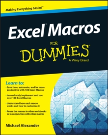 Excel Macros For Dummies